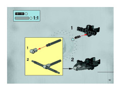 LEGO 8728 instructions page 13 – build guide