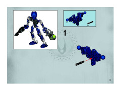 LEGO 8728 instructions page 3 – build guide
