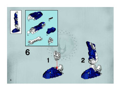 LEGO 8728 instructions page 6 – build guide