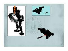 LEGO 8729 instructions page 3 – build guide
