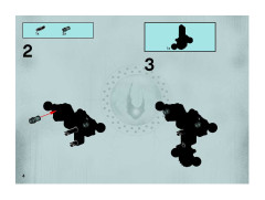 LEGO 8729 instructions page 4 – build guide