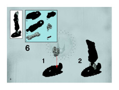 LEGO 8729 instructions page 6 – build guide