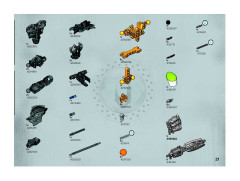 LEGO 8730 instructions page 21 – build guide