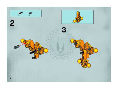 LEGO 8730 instructions page 4 – build guide