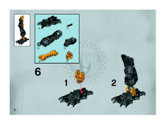 LEGO 8730 instructions page 6 – build guide