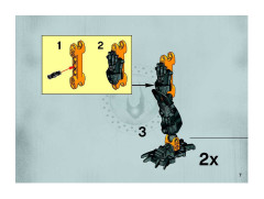 LEGO 8730 instructions page 7 – build guide