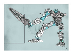 LEGO 8732 instructions page 11 – build guide
