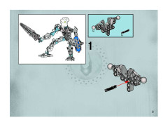 LEGO 8732 instructions page 3 – build guide