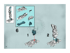 LEGO 8732 instructions page 6 – build guide