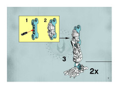 LEGO 8732 instructions page 7 – build guide