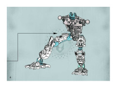 LEGO 8732 instructions page 8 – build guide