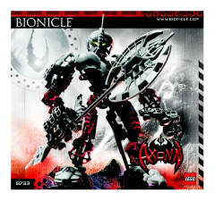 LEGO 8733 instructions page 1 – build guide