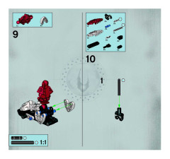 LEGO 8733 instructions page 12 – build guide