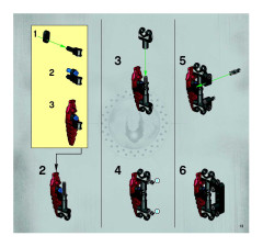 LEGO 8733 instructions page 13 – build guide