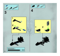LEGO 8733 instructions page 18 – build guide