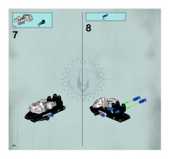LEGO 8733 instructions page 20 – build guide