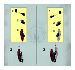 LEGO 8733 instructions page 22 – build guide