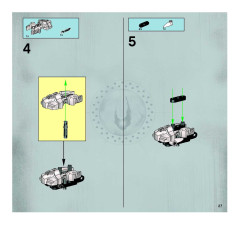 LEGO 8733 instructions page 27 – build guide