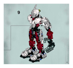 LEGO 8733 instructions page 31 – build guide