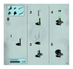 LEGO 8733 instructions page 35 – build guide