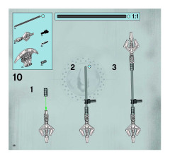LEGO 8733 instructions page 38 – build guide