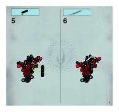 LEGO 8733 instructions page 5 – build guide
