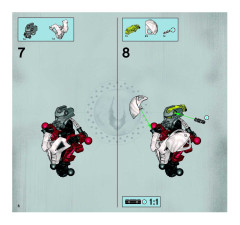 LEGO 8733 instructions page 6 – build guide