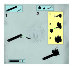 LEGO 8733 instructions page 8 – build guide