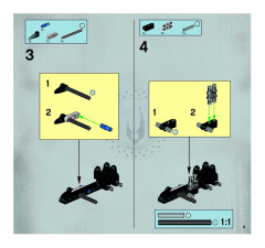 LEGO 8733 instructions page 9 – build guide