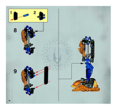 LEGO 8734 instructions page 16 – build guide