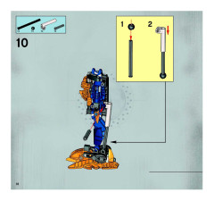 LEGO 8734 instructions page 18 – build guide