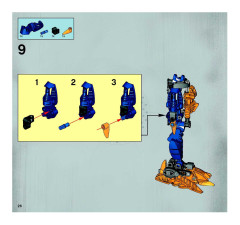 LEGO 8734 instructions page 26 – build guide