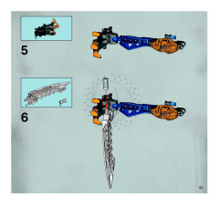 LEGO 8734 instructions page 33 – build guide