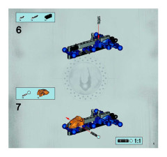 LEGO 8734 instructions page 5 – build guide