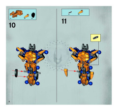 LEGO 8734 instructions page 8 – build guide