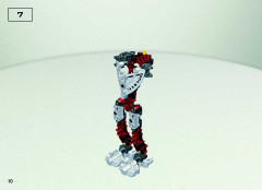 LEGO 8736 instructions page 10 – build guide