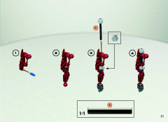 LEGO 8736 instructions page 11 – build guide