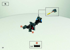 LEGO 8736 instructions page 20 – build guide