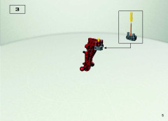 LEGO 8736 instructions page 5 – build guide