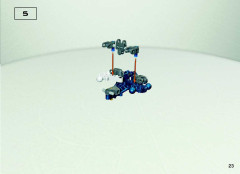 LEGO 8737 instructions page 23 – build guide