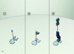 LEGO 8737 instructions page 8 – build guide