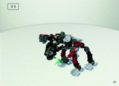 LEGO 8738 instructions page 23 – build guide