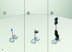 LEGO 8738 instructions page 8 – build guide