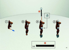 LEGO 8739 instructions page 11 – build guide