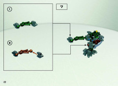 LEGO 8739 instructions page 22 – build guide