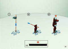 LEGO 8739 instructions page 23 – build guide