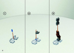 LEGO 8739 instructions page 8 – build guide