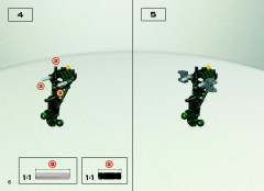 LEGO 8740 instructions page 6 – build guide