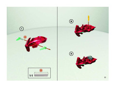 LEGO 8742 instructions page 11 – build guide