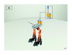 LEGO 8742 instructions page 23 – build guide